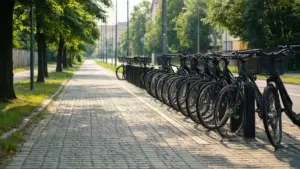 Rozwój infrastruktury rowerowej w wybranych dzielnicach