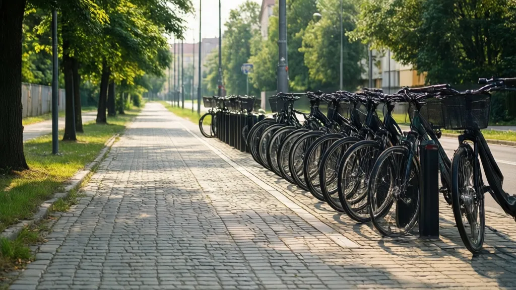 Rozwój infrastruktury rowerowej w wybranych dzielnicach