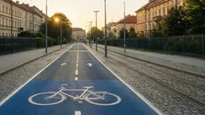 Rozwój infrastruktury rowerowej w wybranych dzielnicach